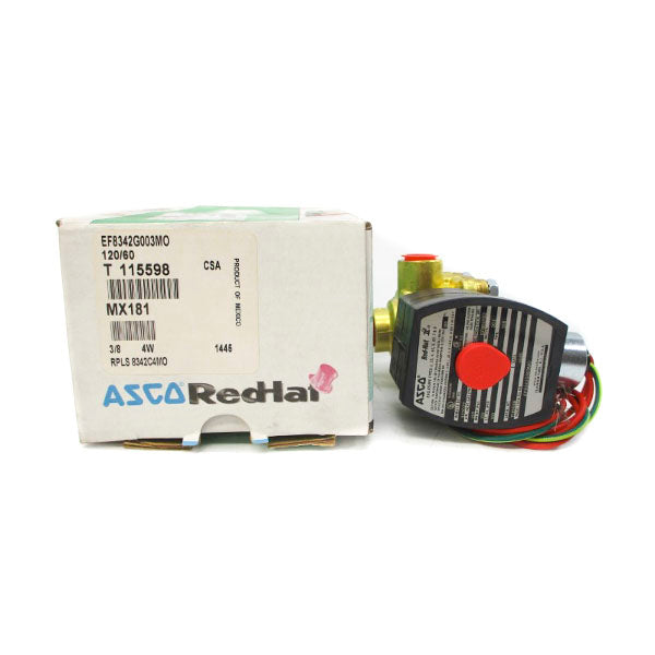 ASCO EF8342G003MO 120V 100-125PSI 3/8" NSMP