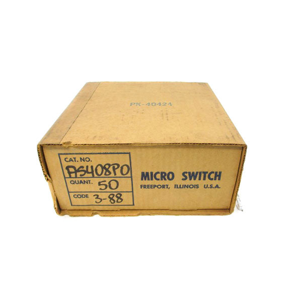 MICRO SWITCH AS408P0 (PKG OF 50) NSMP