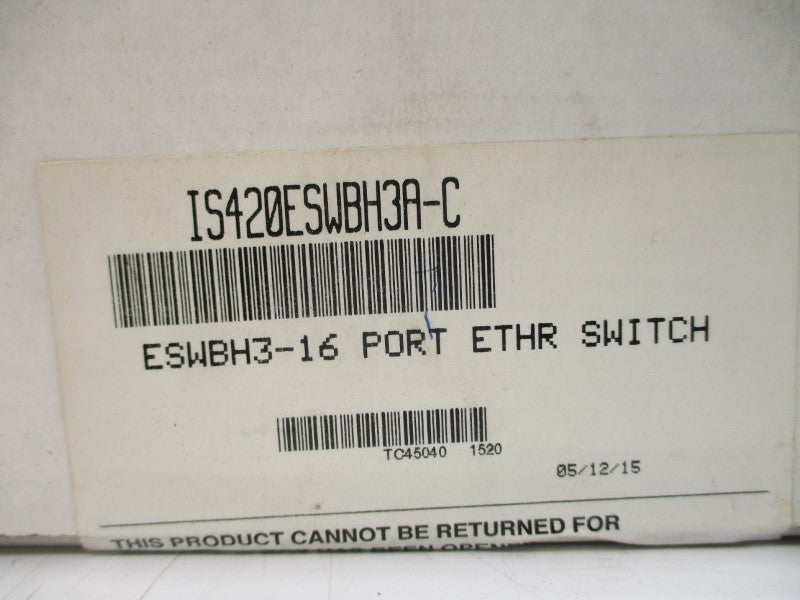 GENERAL ELECTRIC IS420ESWBH3A-C ESWBH3-16 NSFS