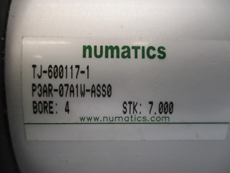 NUMATICS P3AR-07A1W-ASS0 TJ-600117-1 NSNP