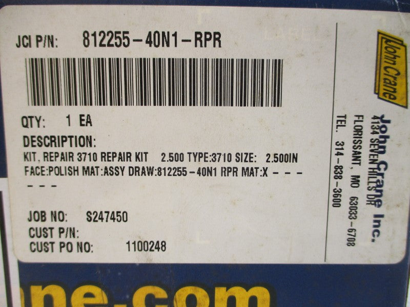 JOHN CRANE 3710 2.500" NSMP