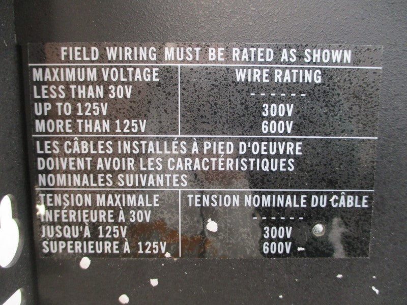 SQUARE D 8030RRK100 SER. E1 600V NSMP