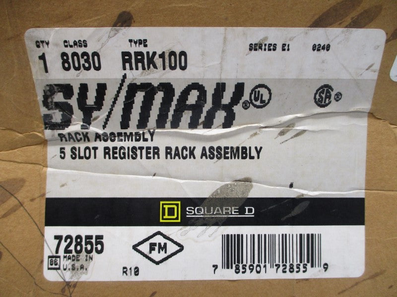 SQUARE D 8030RRK100 SER. E1 600V NSMP