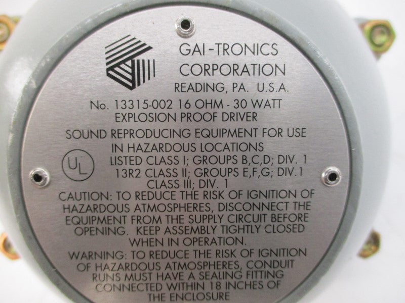 GAI-TRONICS 13315-002 NSNP