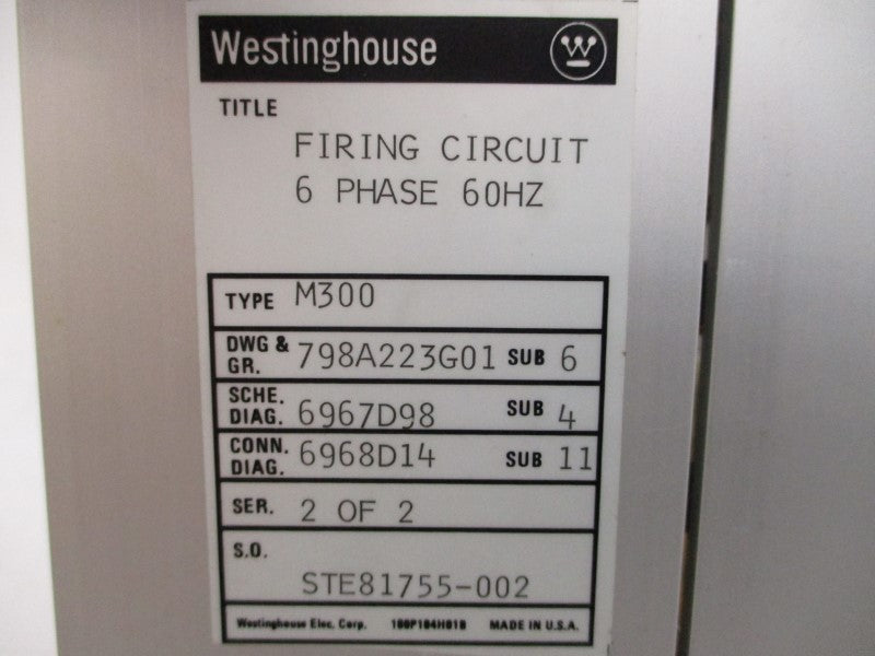 WESTINGHOUSE 798A223G01 M300 NSNP