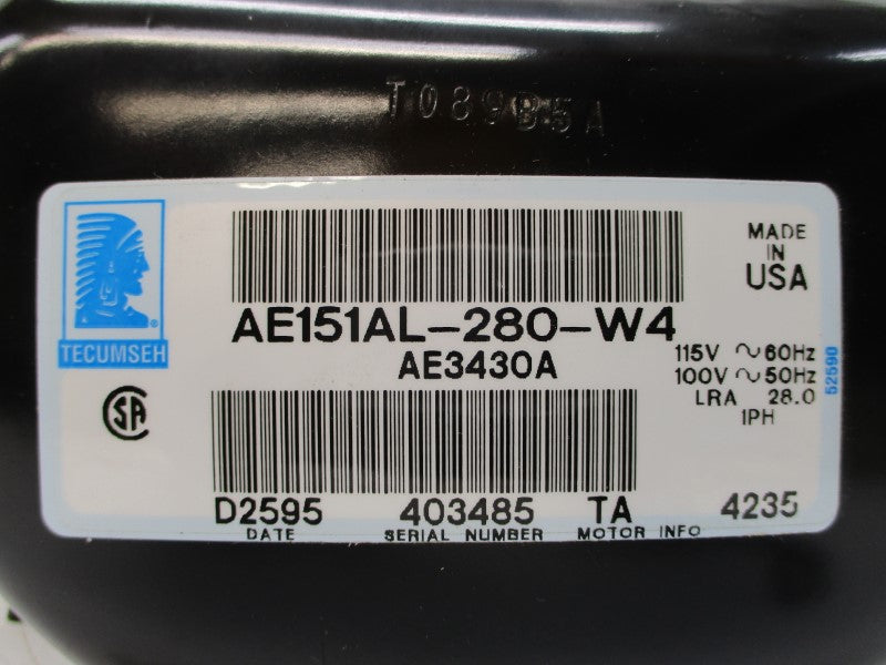 TECUMSEH AE151AL-280-W4 AE3430A 100/115V 28.0A NSNP