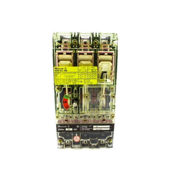 MOELLER NZM6B-100/ZM6A-90-NA 600VAC 100A NSNP