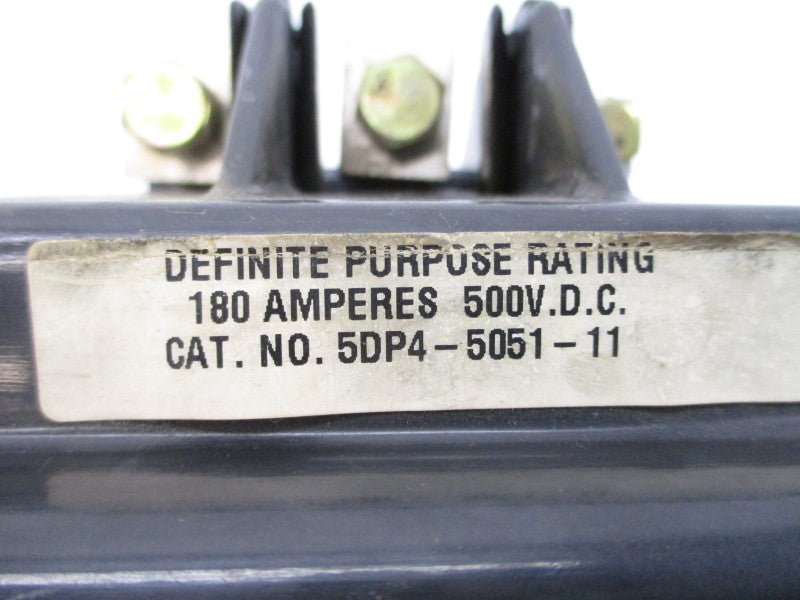 JOSLYN CLARK 5DP4-5051-11 120V 180A UNMP