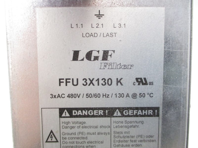 LGF FILTER FFU3X130K 480VAC 130A NSNP