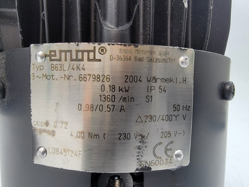 EMOD B63L/4K4 6679826 230/400V 0.98/0.57A NSNP