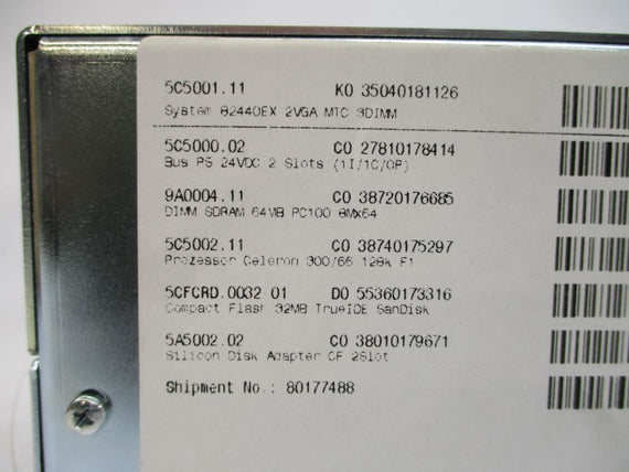 B&R AUTOMATION 5C5001.11 NSMP