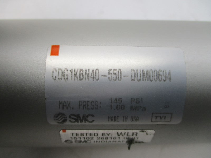 SMC CDG1KBN40-550-DUM00694 145PSI NSNP