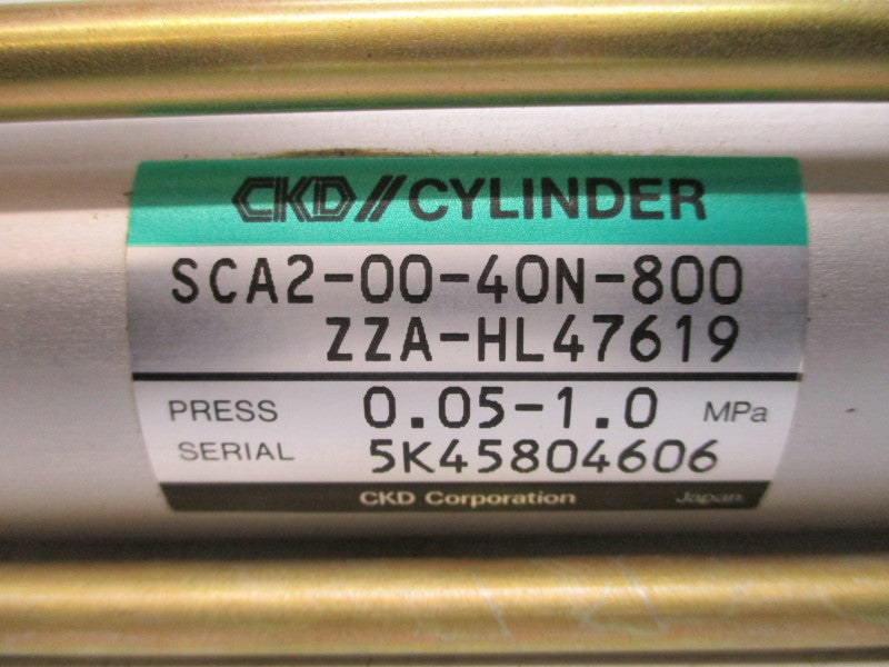 CKD SCA2-00-40N-800 ZZA-HL47619 NSNP
