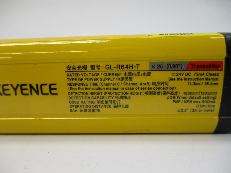 KEYENCE GL-R64H-T 24VDC NSNP