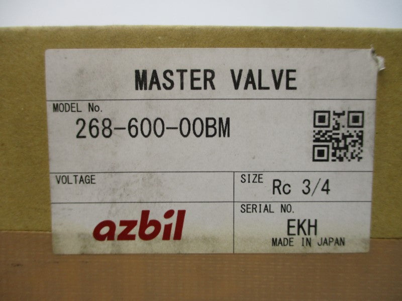 AZBIL 268-600-00BM 3/4" NSFS