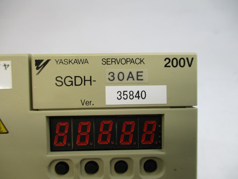 YASKAWA ELECTRIC SGDH-30AE 200-230VAC 17.0A NSNP