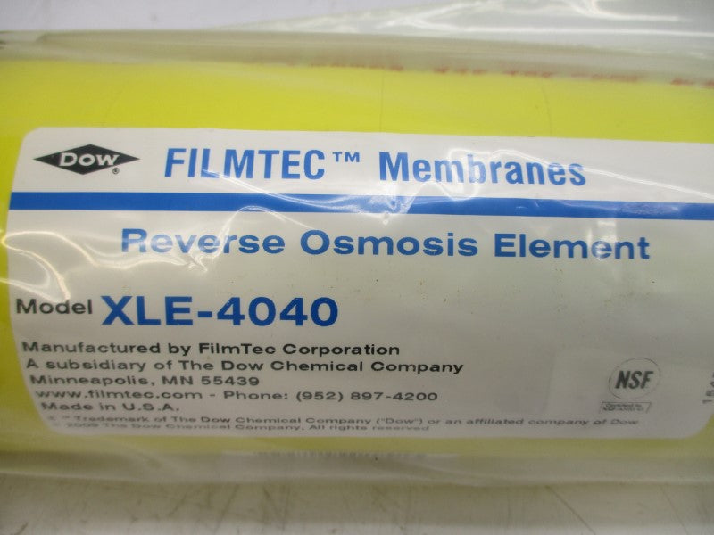 DOW FILMTEC MEMBRANES XLE-4040 NSMP