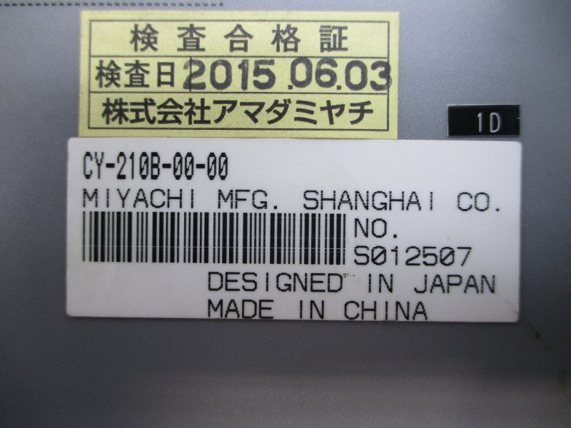 MIYACHI CY-210B-00-00 UNMP