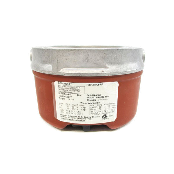 STEARNS 76BK3100BPF 105603100BPF 208-230V 2.2/2A NSNP