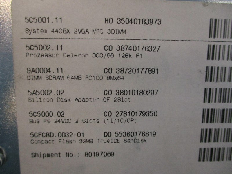 B&R AUTOMATION 5D5500.06 NSNP