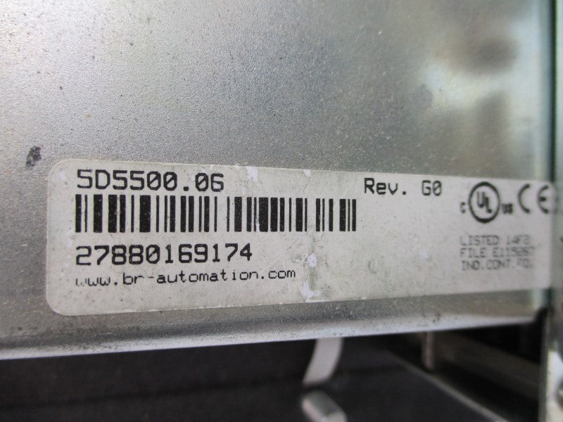 B&R AUTOMATION 5D5500.06 UNMP