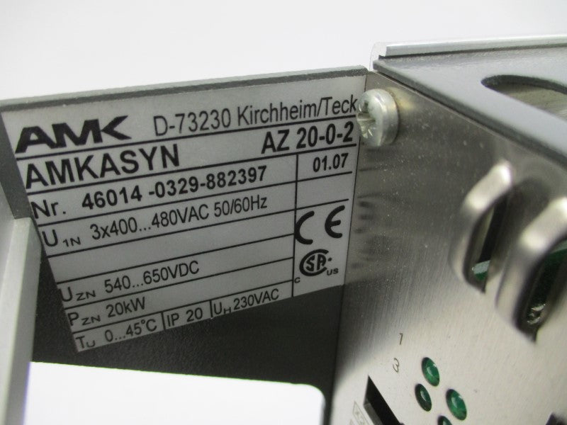 AMK AZ20-0-2 400-480VAC (AS PICTURED) UNMP