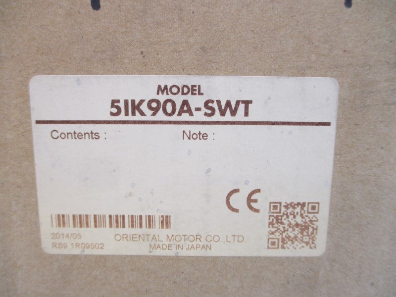 ORIENTAL MOTOR 5IK90A-SWT 230V 0.61A NSMP