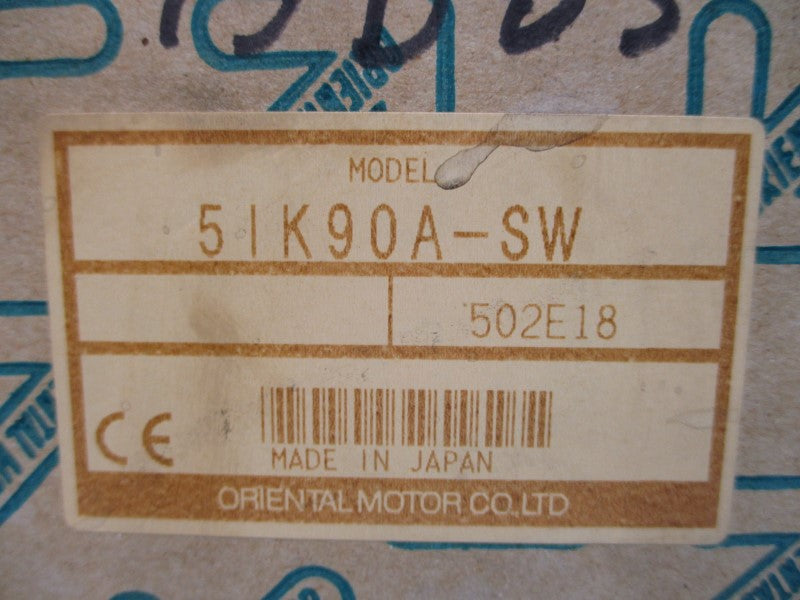 ORIENTAL MOTOR 5IK90A-SW 230V 0.61A NSMP