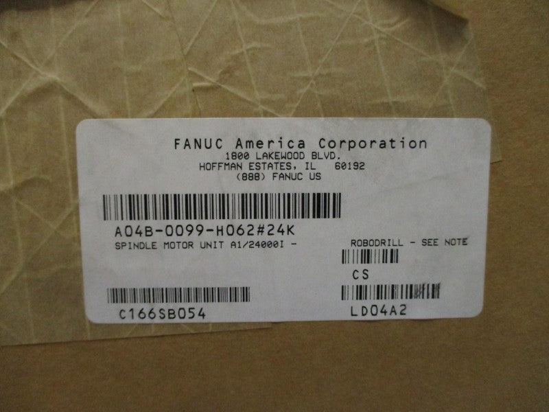FANUC A04B-0099-H062#24K 200-230VAC 103A NSMP