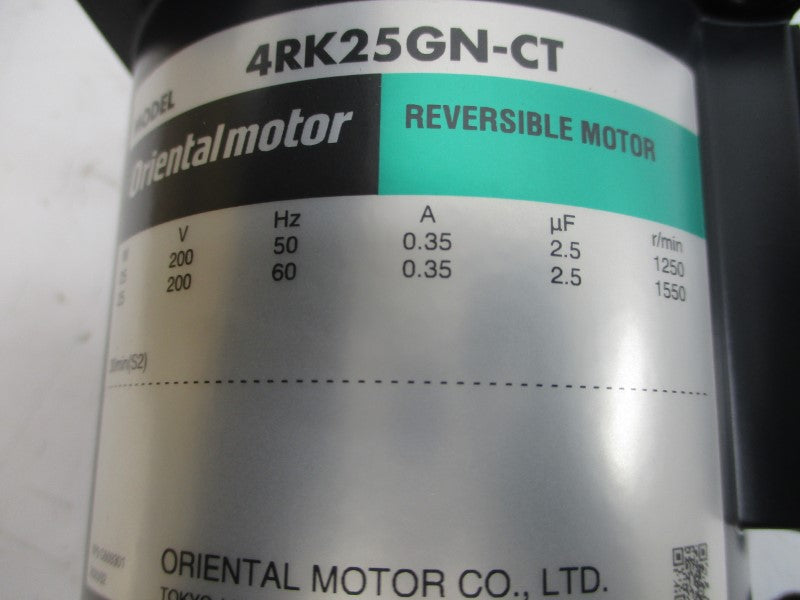 ORIENTAL MOTOR 4RK25GN-CT 200V 0.35A NSMP