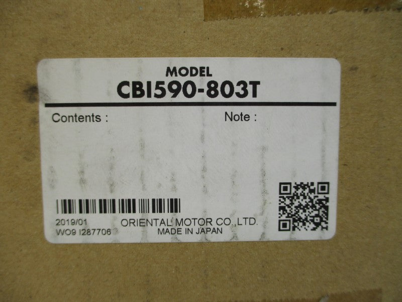 ORIENTAL MOTOR CBI590-803T 220V 0.8A NSMP