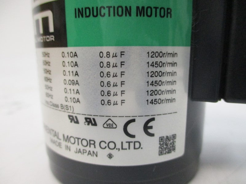 ORIENTAL MOTOR 2IK6GN-CWT 230V 0.10A NSMP