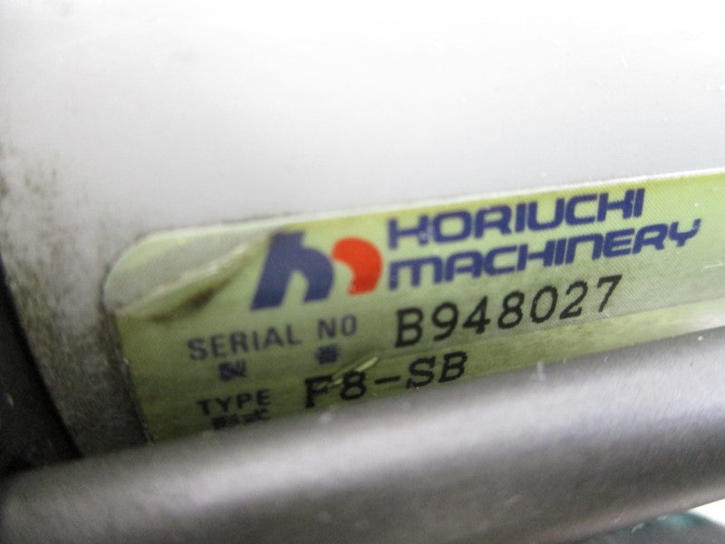 HORIUCHI MACHINERY F8-SB 1FB50B140N220BOD UNMP