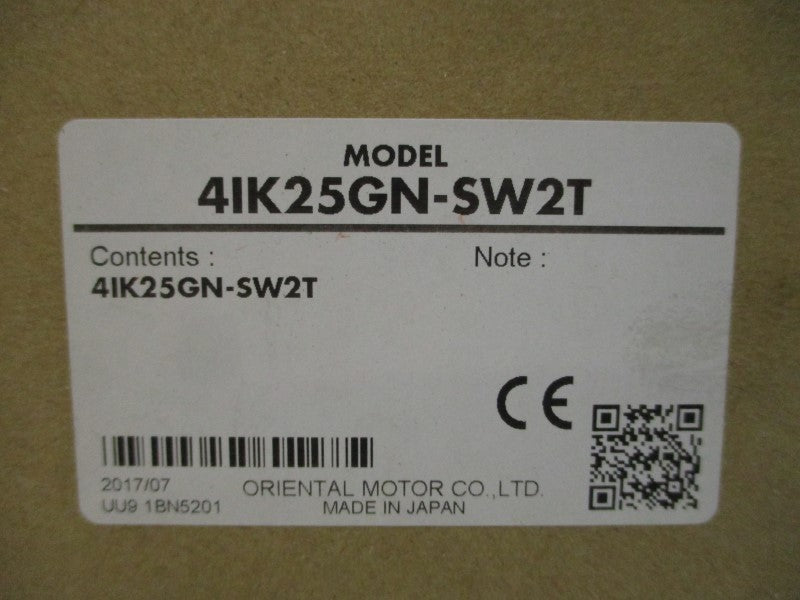 ORIENTAL MOTOR 4IK25GN-SW2T 230V 0.22A NSMP