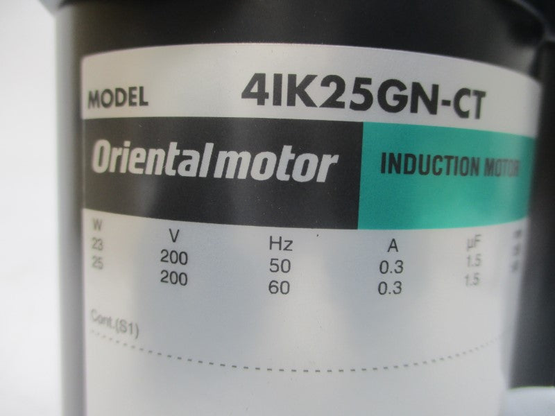 ORIENTAL MOTOR 4IK25GN-CT 200V 0.3A NSMP