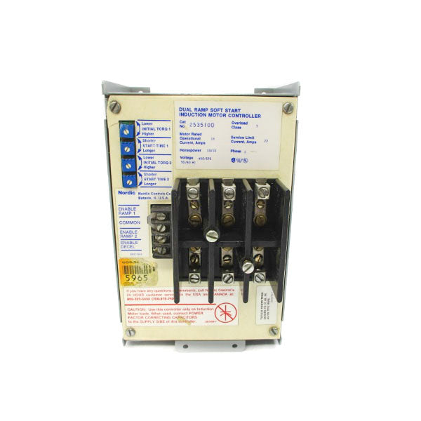 NORDIC CONTROLS 2535100 460/575V 18/20A UNMP