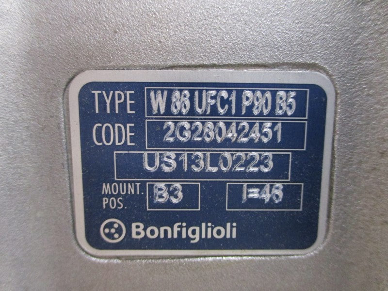 BONFIGLIOLI W86UFC1P90B5 2G28042451 NSNP