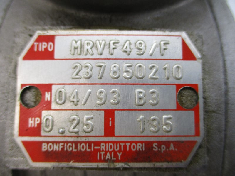 BONFIGLIOLI MRVF49/F 237850210 NSNP