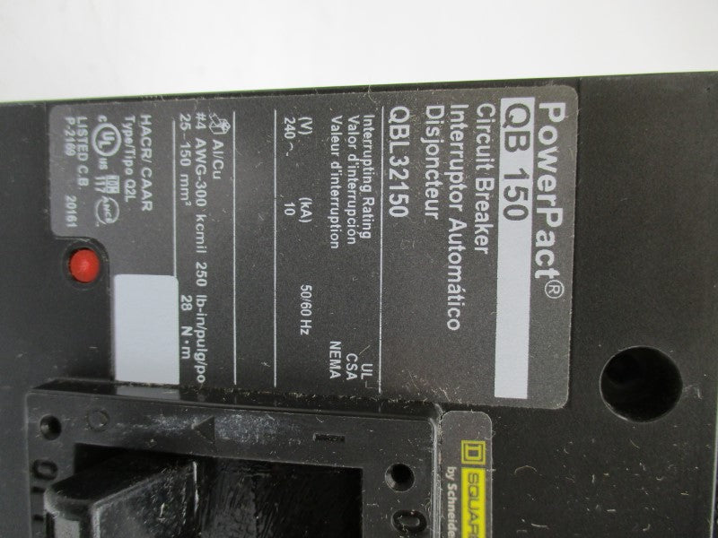 SQUARE D QBL32150 SER. 2 240V 150A NSMP