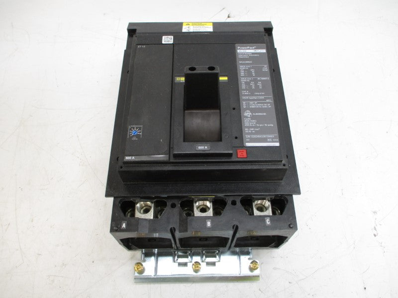 SQUARE D MGA36600 SER. 2 600V 600A NSMP