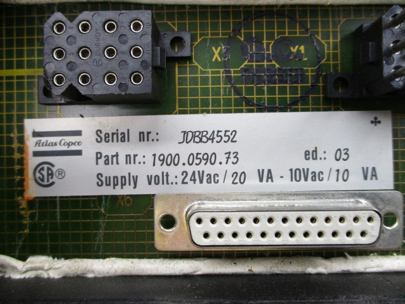 ATLAS COPCO 1900.0590.73 24VAC UNMP