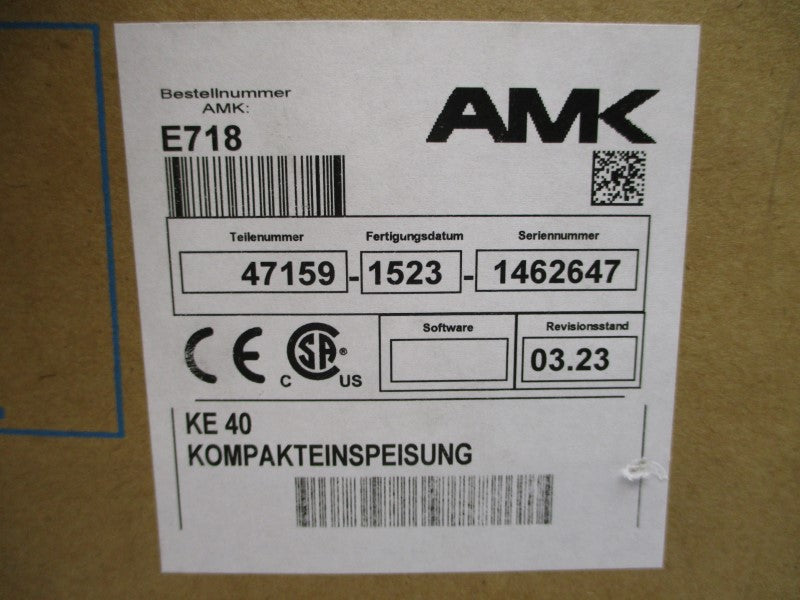 AMK KE40 47159 480VAC 60A NSMP