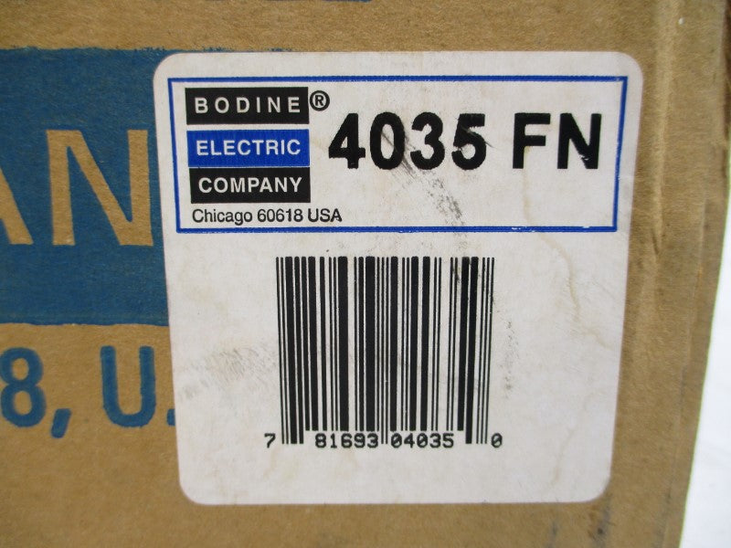 BODINE ELECTRIC 42A5BEPM 4035FN 130VDC 1.8A NSMP