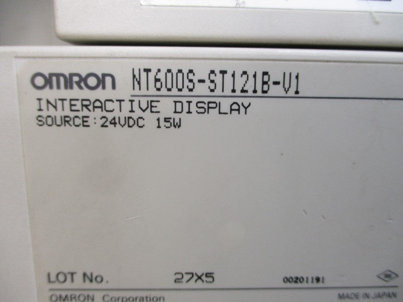 OMRON NT600S-ST121B-V1 24VDC UNMP