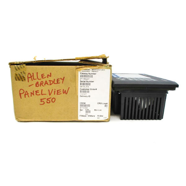ALLEN BRADLEY 2711-B5A2 SER. F F/W 4.46 100-240VAC 0.25-0.15A REMAN