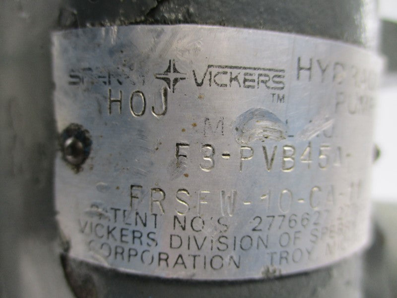 VICKERS F3-PVB45A-FRSFW-10-CA-11 (AS PICTURED) UNMP