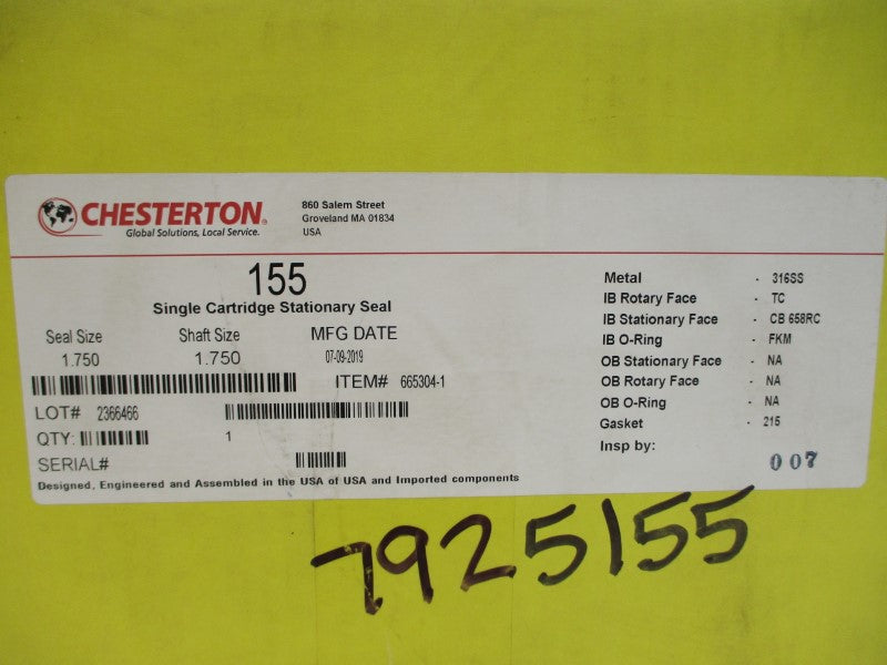 CHESTERTON 665304-1 155 1.750" NSMP