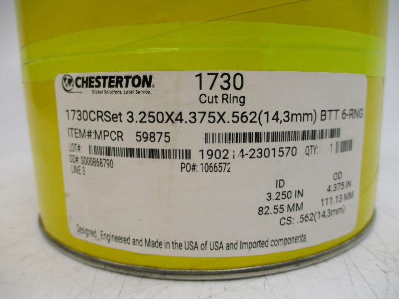 CHESTERTON MPCR59875 1730 3.250X4.375X.562 NSFS