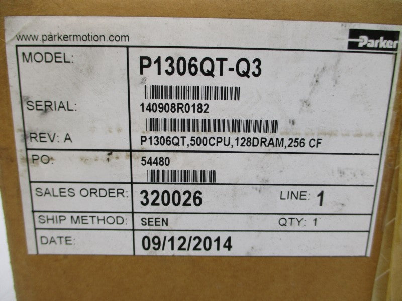 PARKER P1306QT-Q3 24VDC 0.7A NSMP