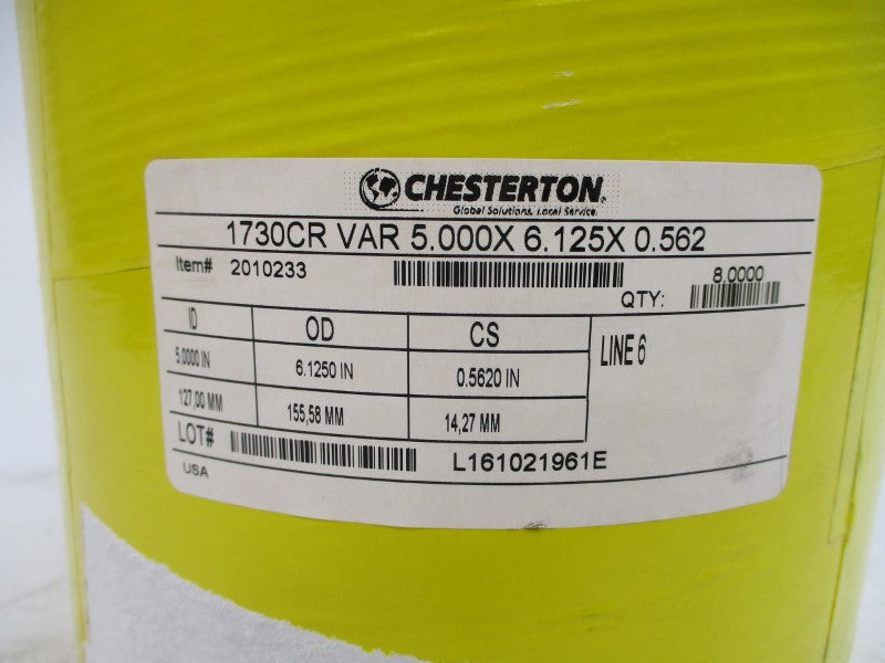 CHESTERTON 2010233 1730CR 5.000X6.125X0.562 (PKG OF 8) NSFS